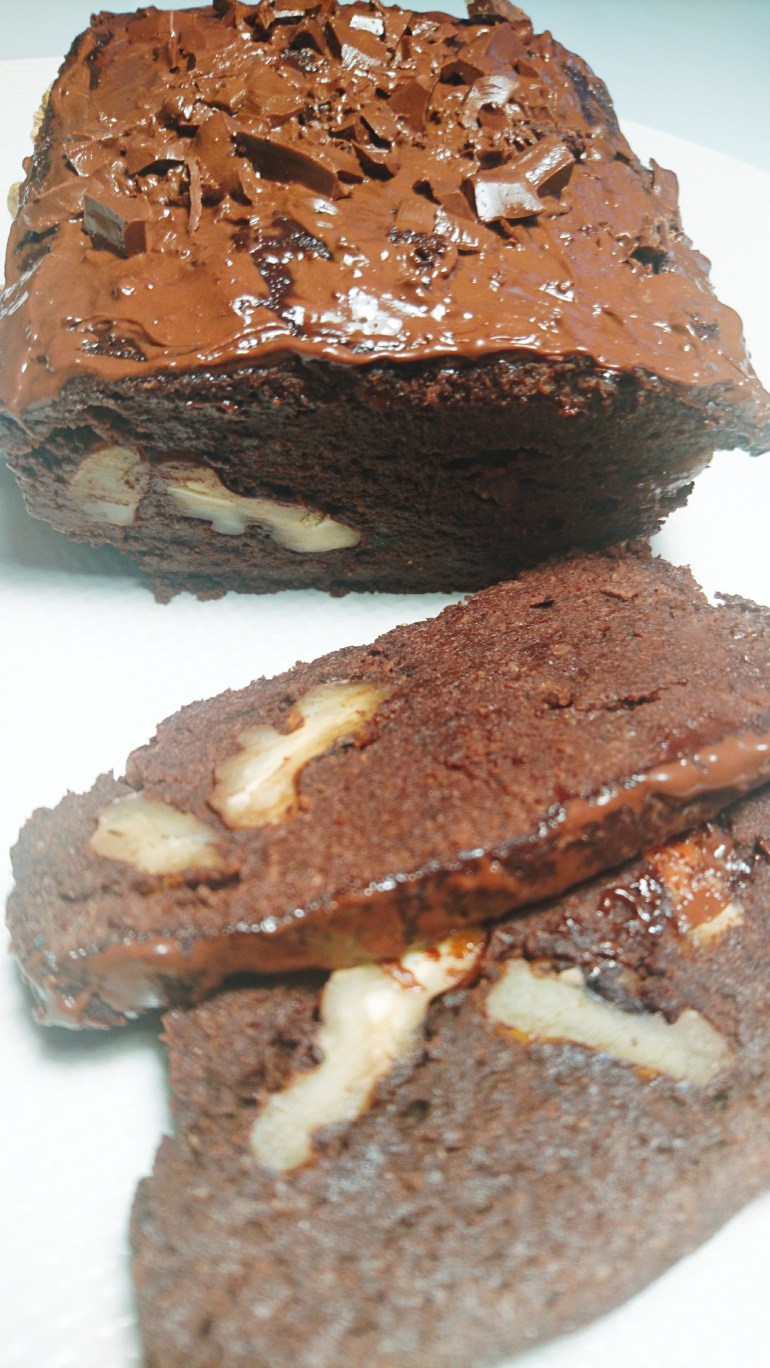 Moelleux noix:chocolat