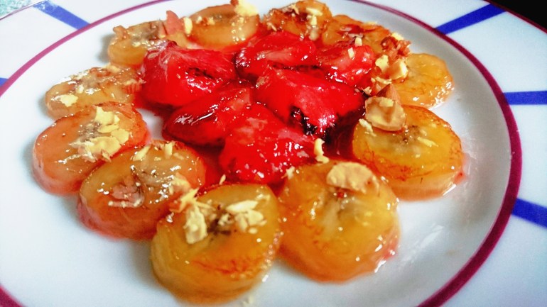 bananes et fraises confites.jpg