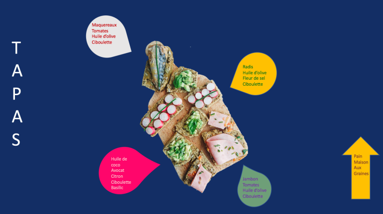 tapas pain maison aux graines