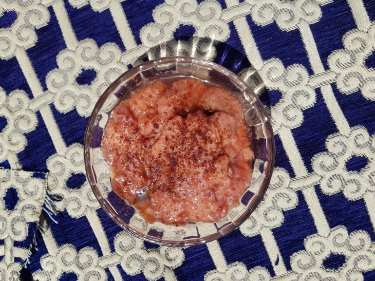 compote banane fraise cannelle