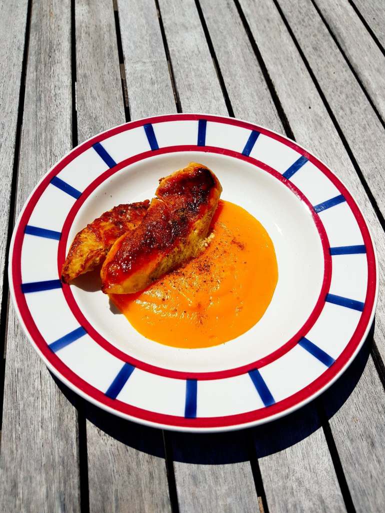 poulet velouté carottes